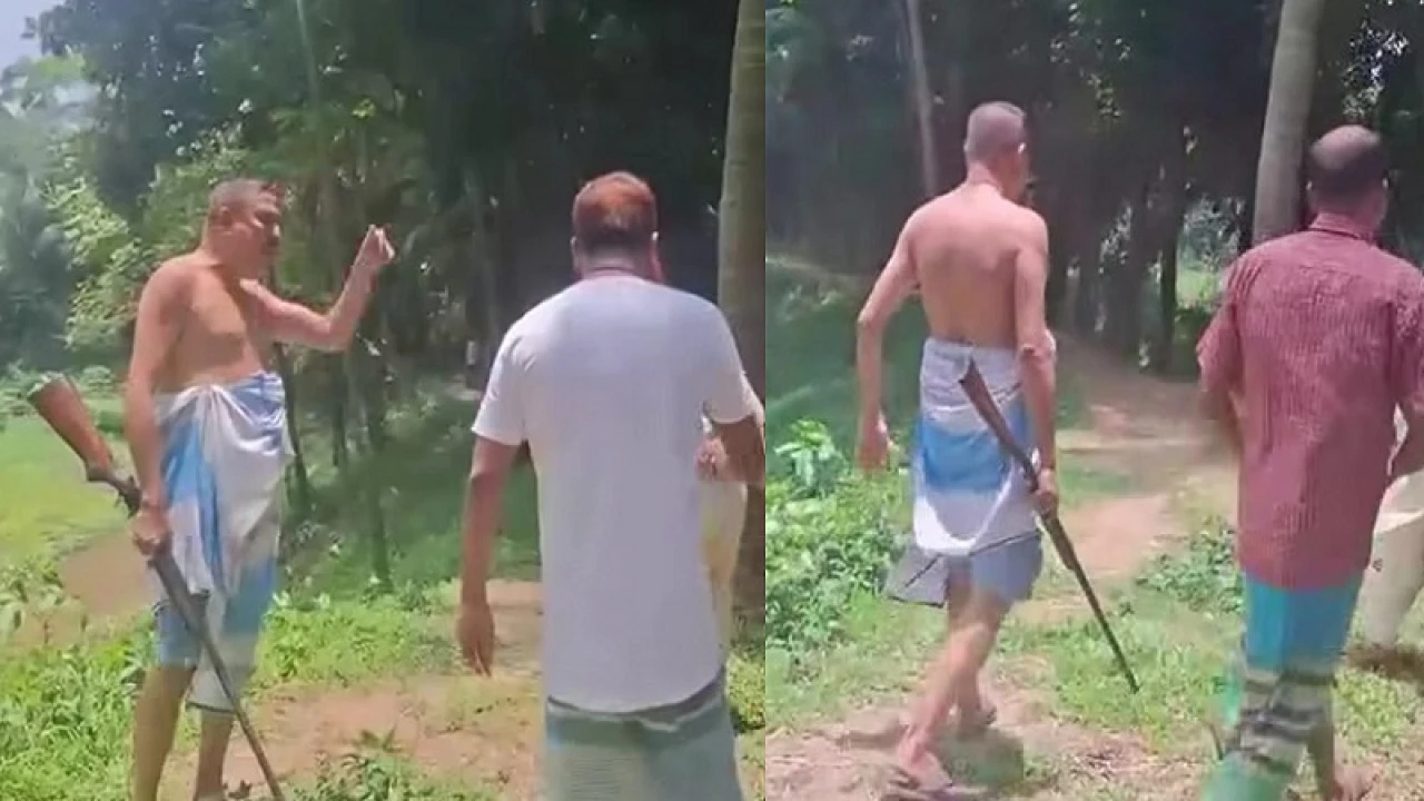 চাঁদা না পেয়ে প্রকাশ্যে প্রবাসীকে গুলি করে হত্যার হুমকি 