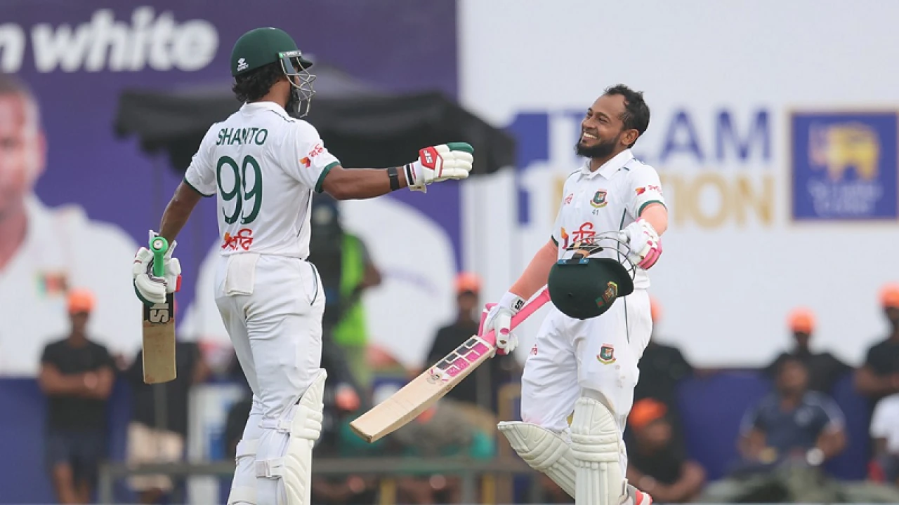 বিশাল উন্নতি শান্ত-মুশফিকের