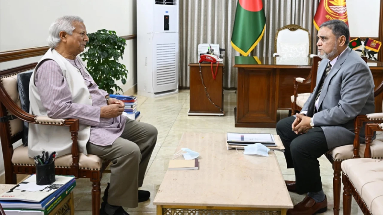 প্রধান উপদেষ্টার সঙ্গে সাক্ষাৎ করলেন সিইসি