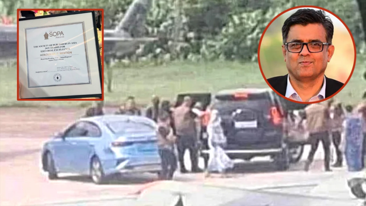 শেখ হাসিনা পালানোর নিউজ করে অ্যাওয়ার্ড পেলেন শফিকুল আলম