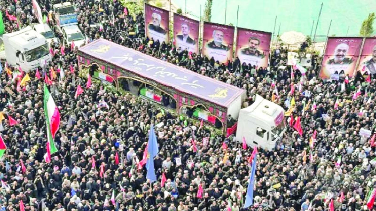 তেহরানে শোক মিছিল ও জানাজায় লাখো মানুষ