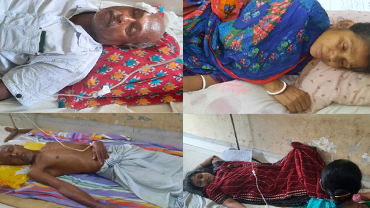 চেতনানাশক স্প্রে করে দুই পরিবারে দুর্ধর্ষ ডাকাতি