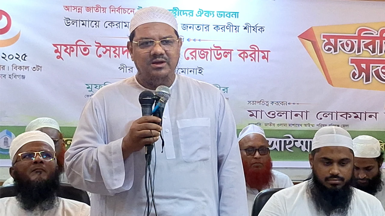 পিআর পদ্ধতির নির্বাচনে বাধা দিচ্ছে বিএনপি: চরমোনাই পীর