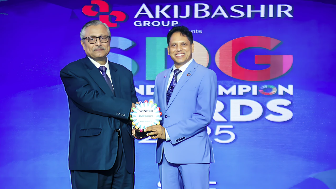 এসডিজি ব্র্যান্ড চ্যাম্পিয়ন অ্যাওয়ার্ড ২০২৫ পেলো ওয়ালটন