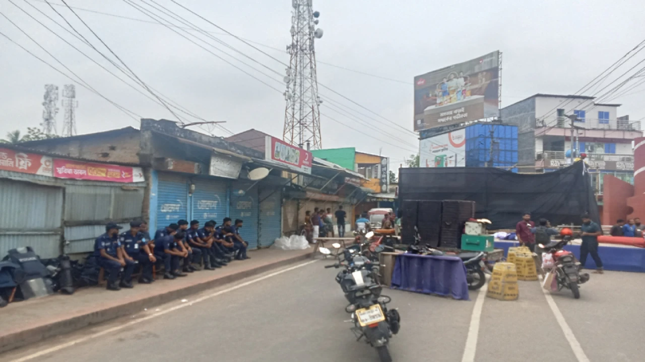 রাজবাড়ীতে জুলাই পদযাত্রার প্রস্তুতি সম্পন্ন, বিকেলে পথসভা