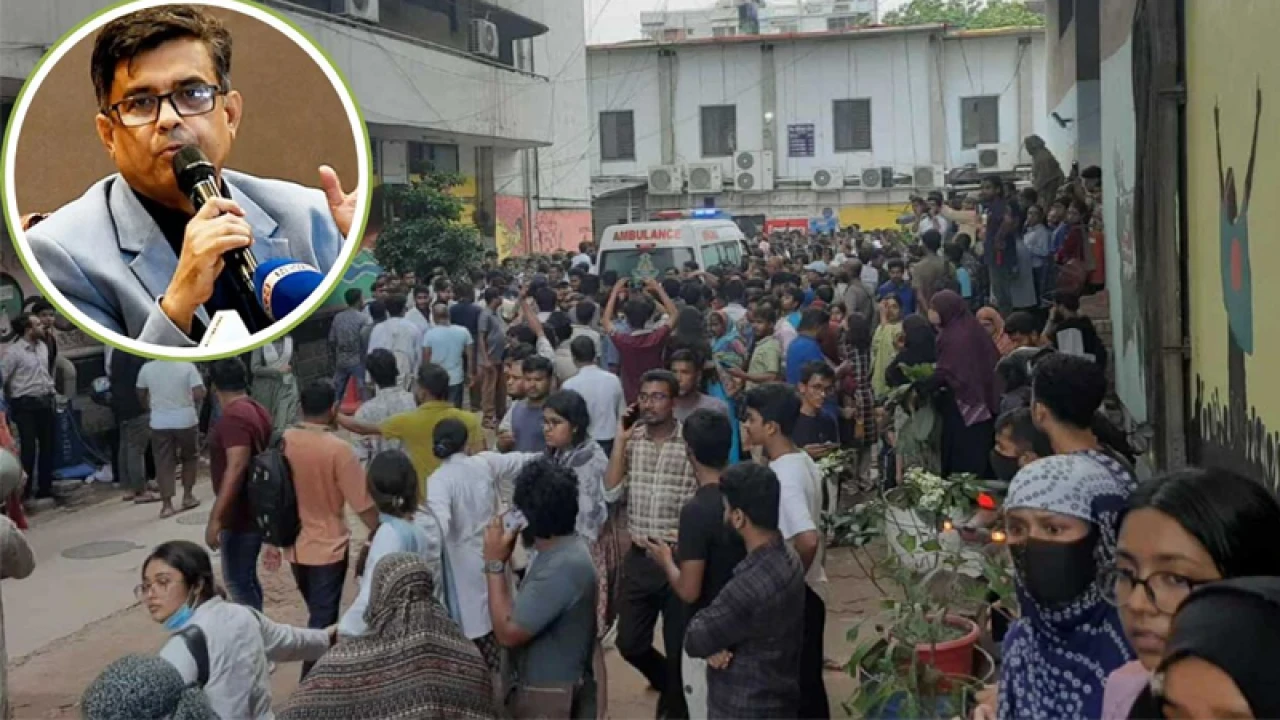 আহতদের খোঁজ নিতে বার্ন ইনস্টিটিউটে প্রেস সচিব