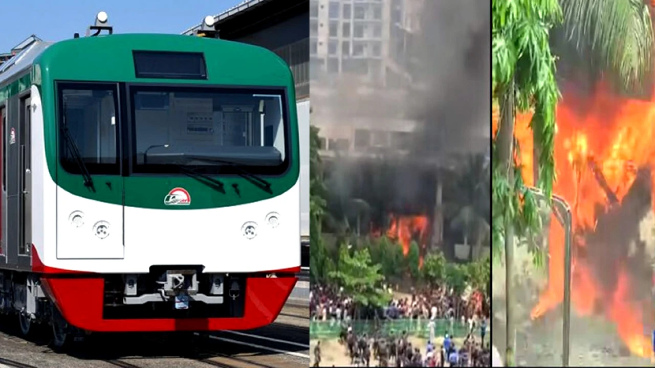 বিমান বিধ্বস্তে আহতদের বহনে মেট্রোরেলের রিজার্ভ বগি