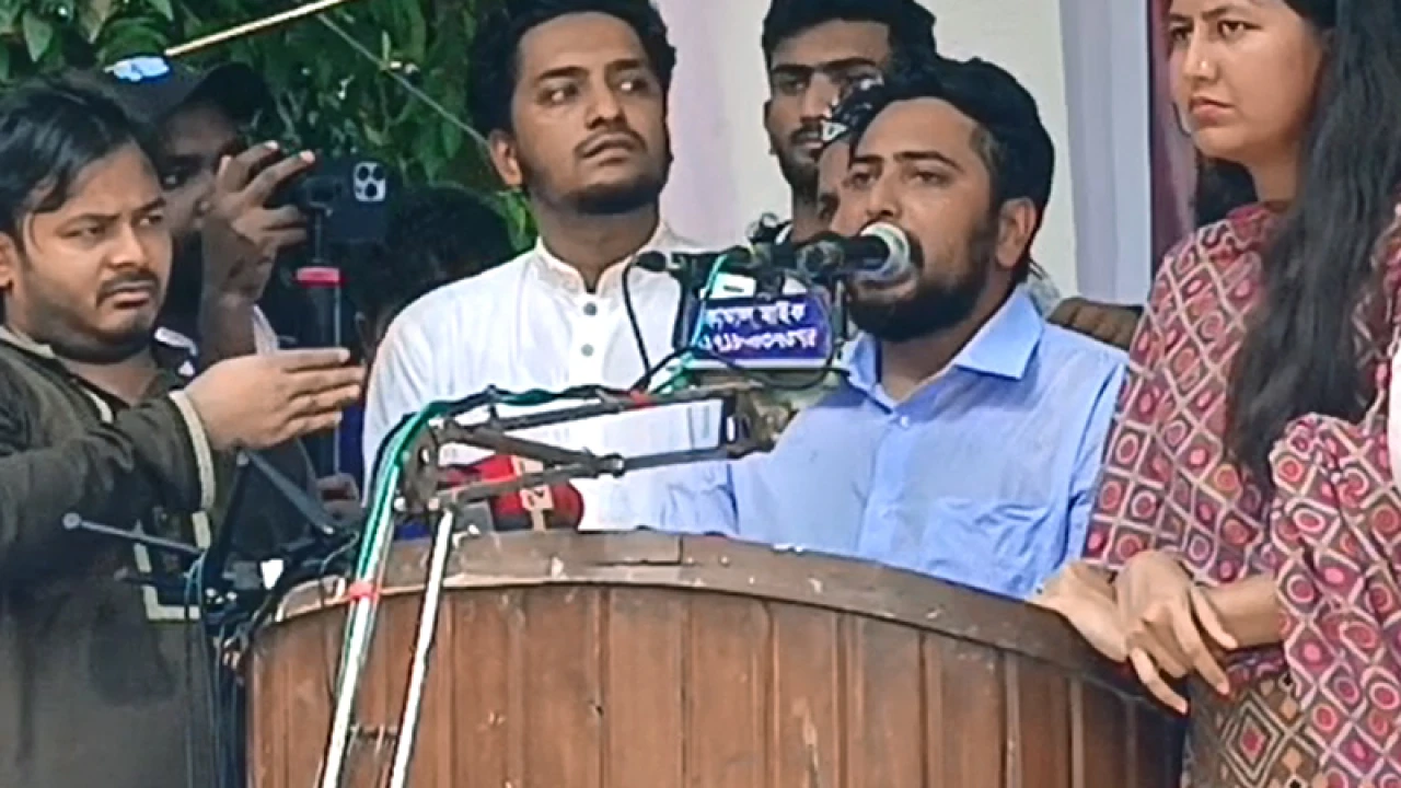 একনায়কতন্ত্র প্রতিষ্ঠার চেষ্টা হচ্ছে, বললেন নাহিদ ইসলাম