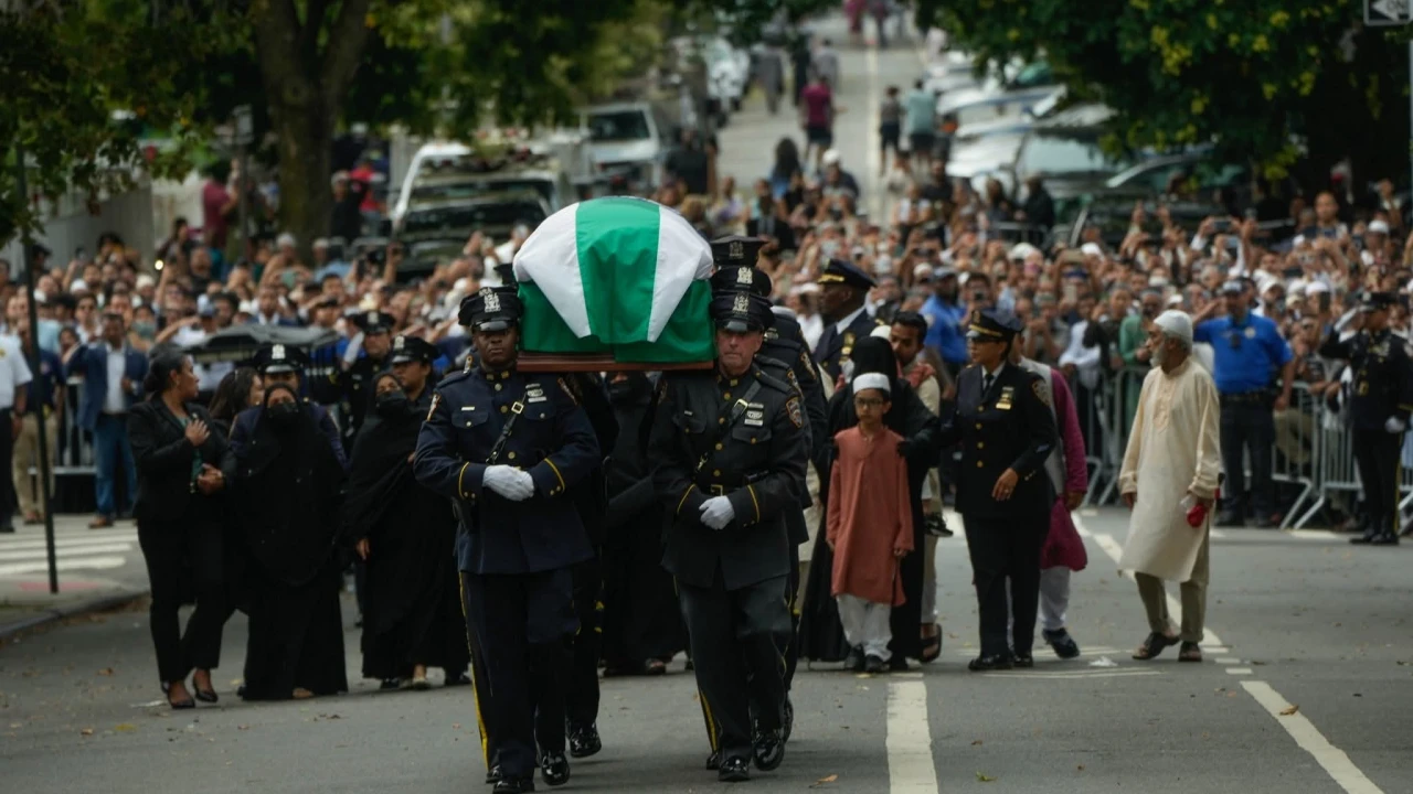 শেষশ্রদ্ধায় নিউ জার্সিতে চিরনিদ্রায় এনওয়াইপিডি কর্মকর্তা দিদারুল