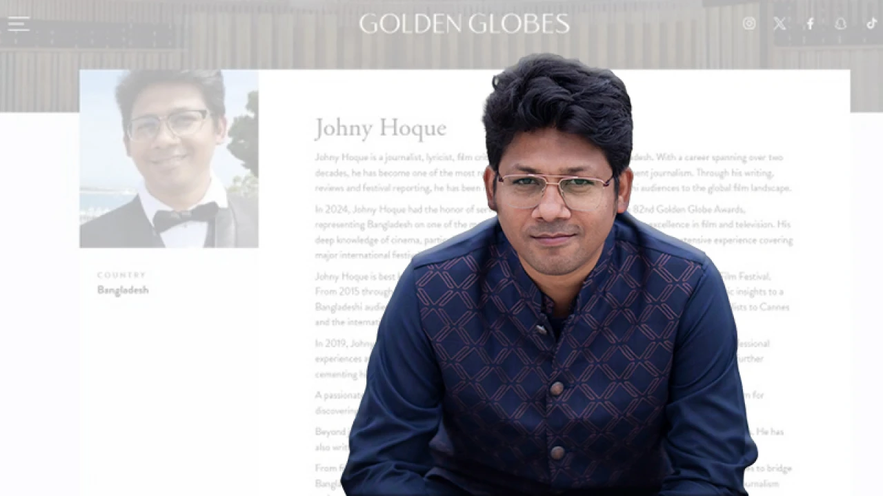 আবার গোল্ডেন গ্লোব অ্যাওয়ার্ডসে বাংলাদেশের জনি হক