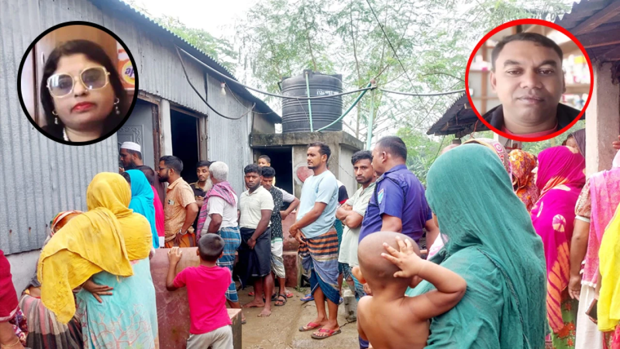 স্ত্রীকে হত্যার পর ঘরে আগুন দিয়ে পালিয়েছেন স্বামী