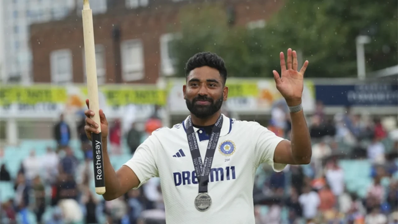 ওভালে ম্যাচ সেরা সিরাজের দুই কীর্তি