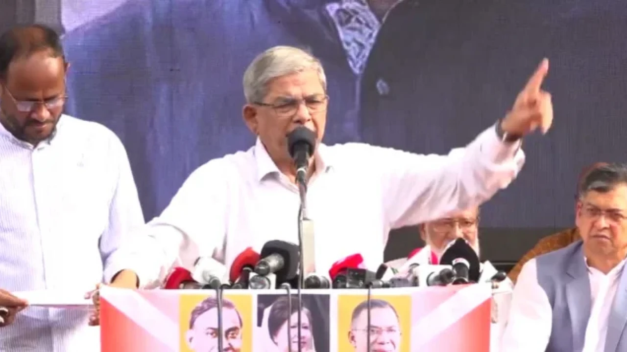 সেনাবাহিনীকে ধন্যবাদ দিলেন মির্জা ফখরুল