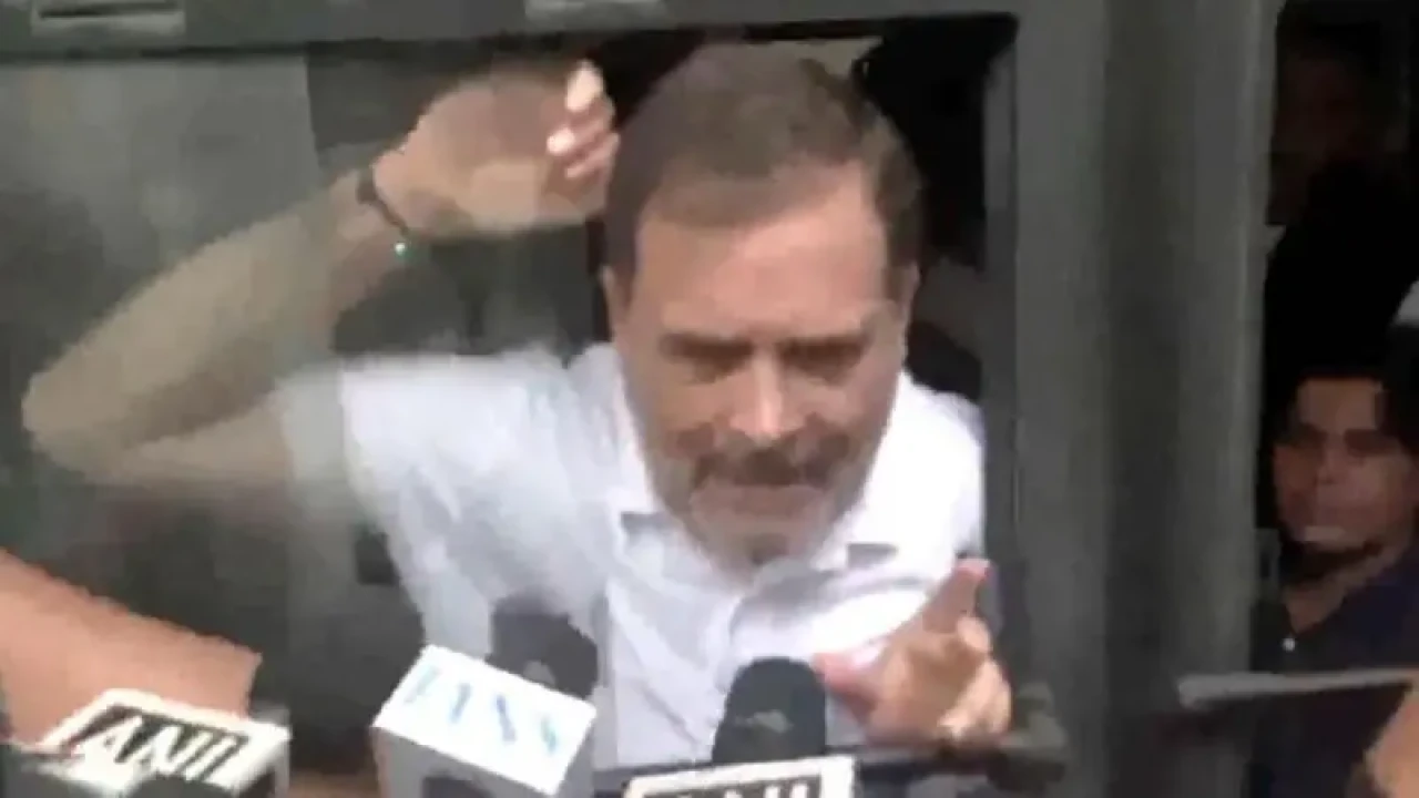 আটকের পর যা বললেন রাহুল গান্ধী