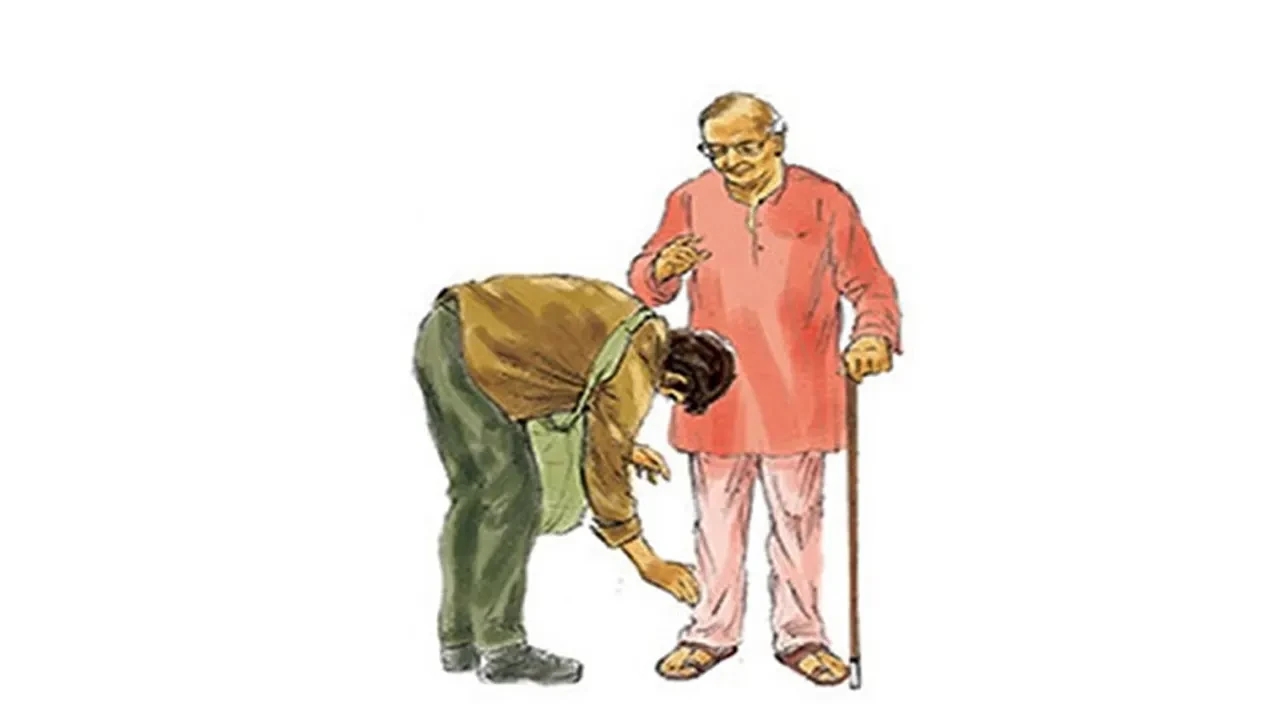 কারো শরীরে পা লাগলে হাত দিয়ে সালাম করা যাবে?