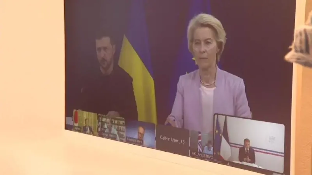 জেলেনস্কির সঙ্গে বৈঠক করছেন ইউরোপের নেতারা