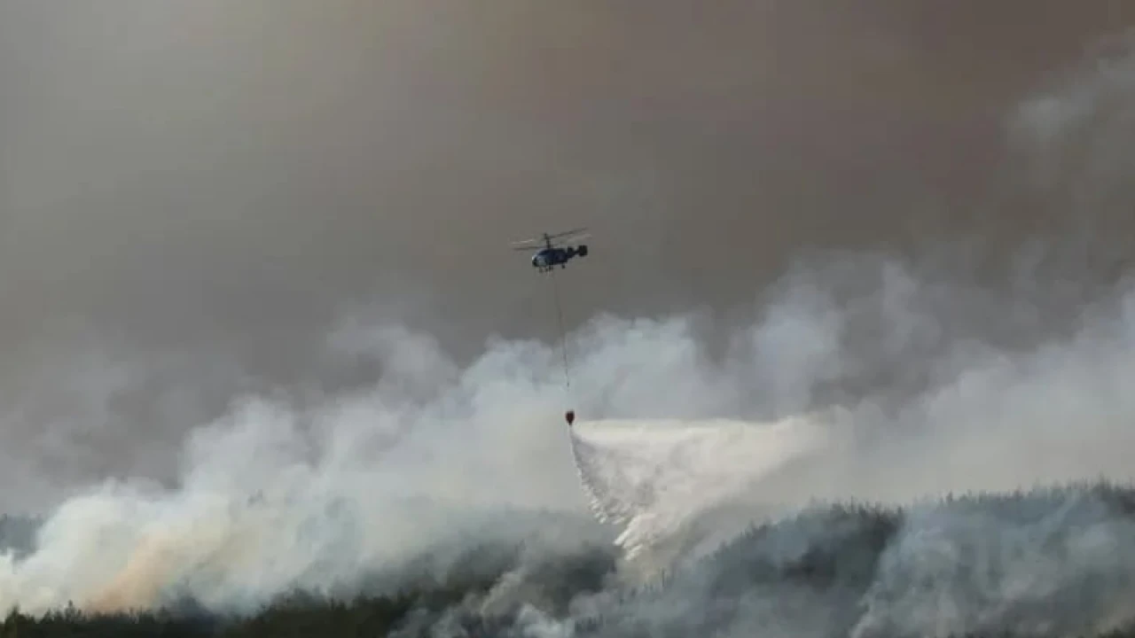 তুরস্কে দাবানল, বিমান ও হেলিকপ্টার দিয়ে নিয়ন্ত্রণের চেষ্টা 