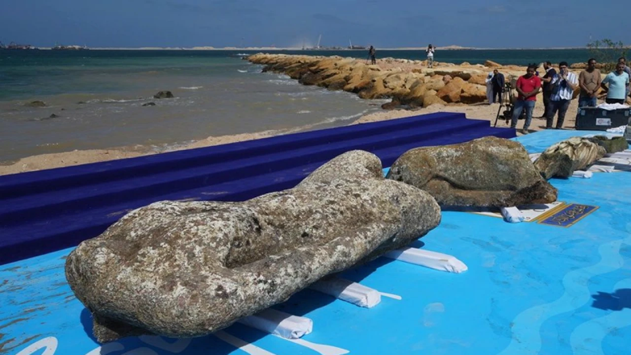 মিসরে সমুদ্রতলে প্রাচীন শহরের সন্ধান 