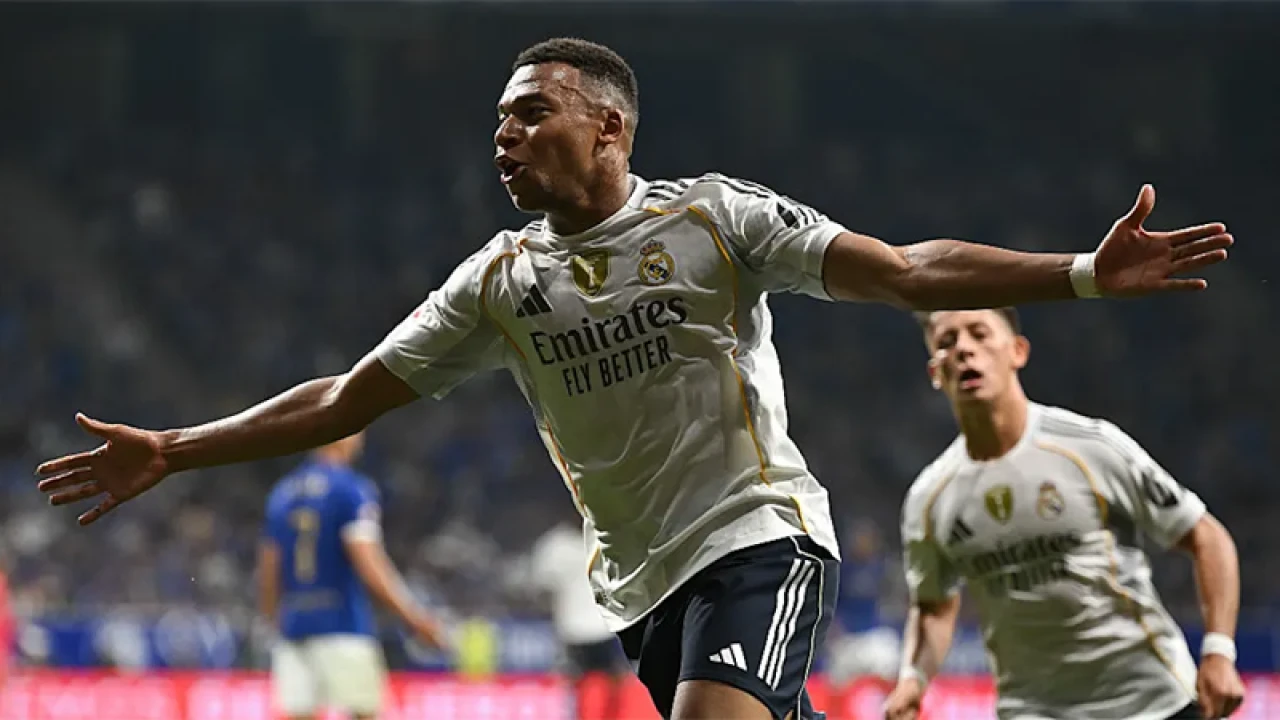 এমবাপ্পে-ভিনির গোলে রিয়ালের দুইয়ে দুই