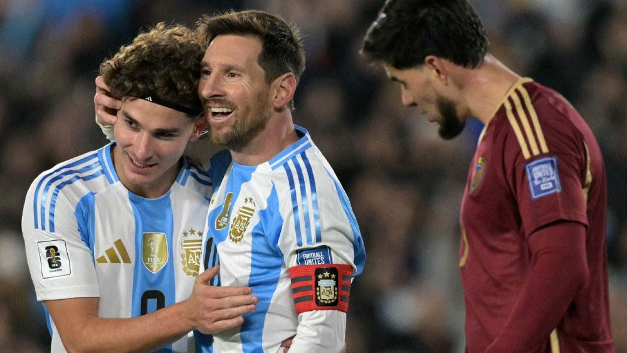 বিদায়ী ম্যাচে জোড়া গোল মেসির, সহজ জয় আর্জেন্টিনার