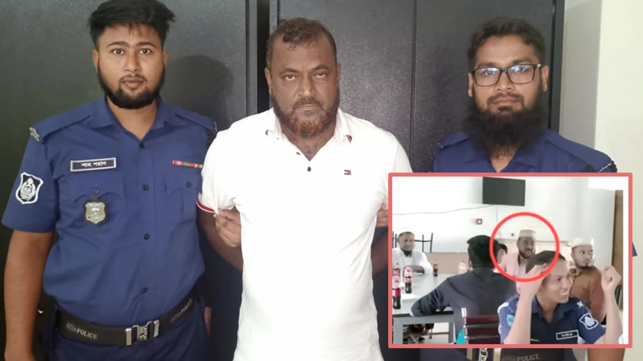 দুপুরে পুলিশের ভোজসভায় অতিথি, রাতে গ্রেপ্তার যুবলীগ নেতা