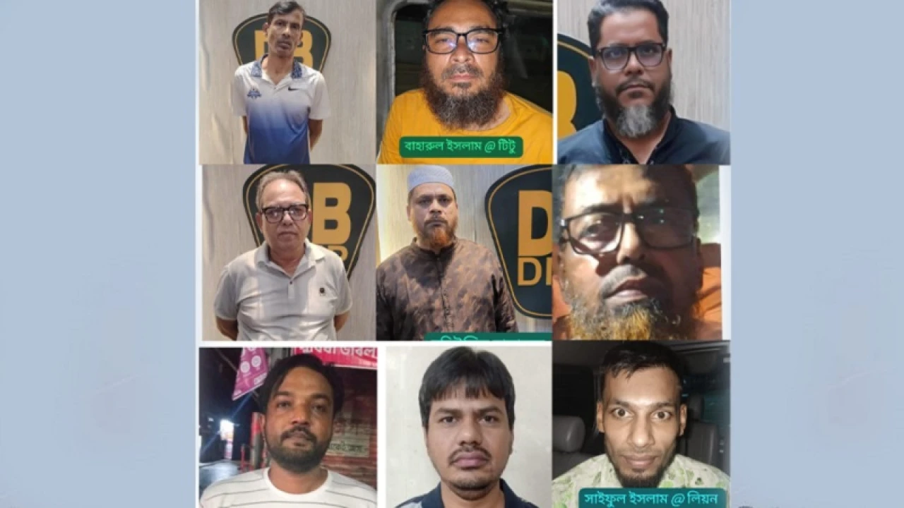 আ. লীগ ও অঙ্গসংগঠনের ৯ নেতাকর্মী গ্রেপ্তার