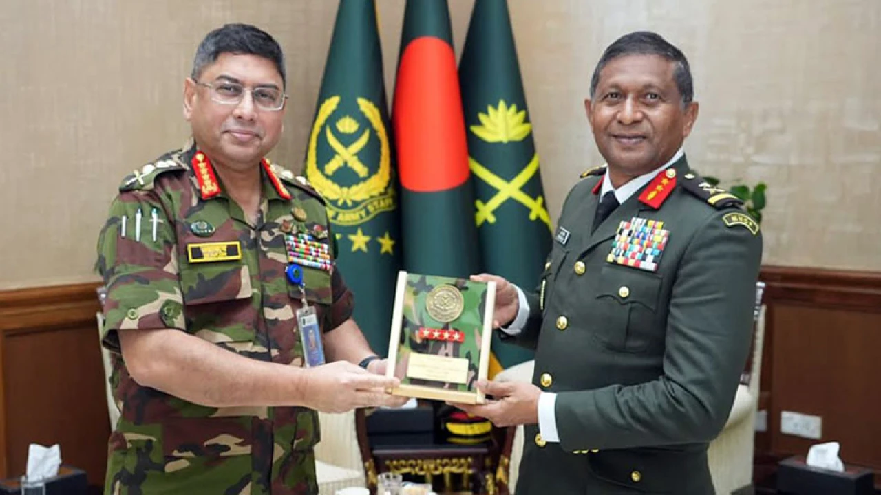 সেনাপ্রধানের সঙ্গে মালদ্বীপ ডিফেন্স ফোর্স প্রধানের সাক্ষাৎ