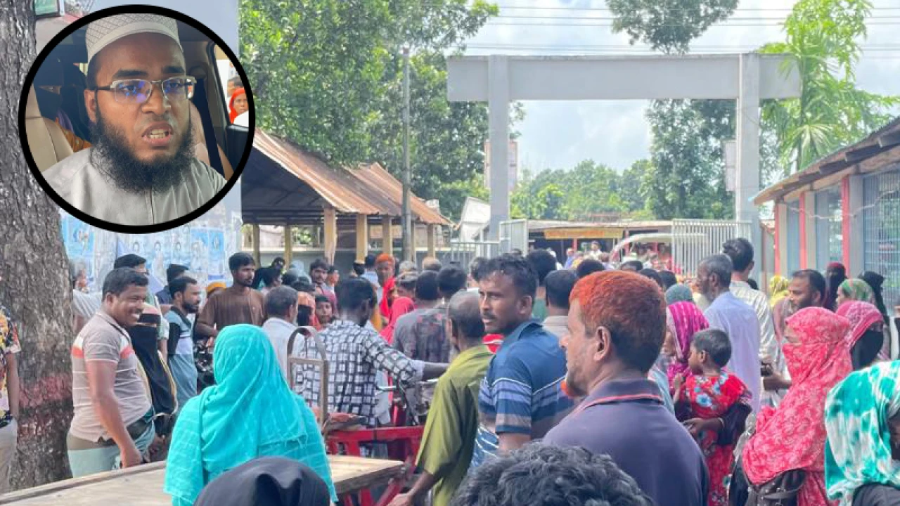 জনতার চাপে প্রাণে বাঁচতে পালালেন এমপি প্রার্থী