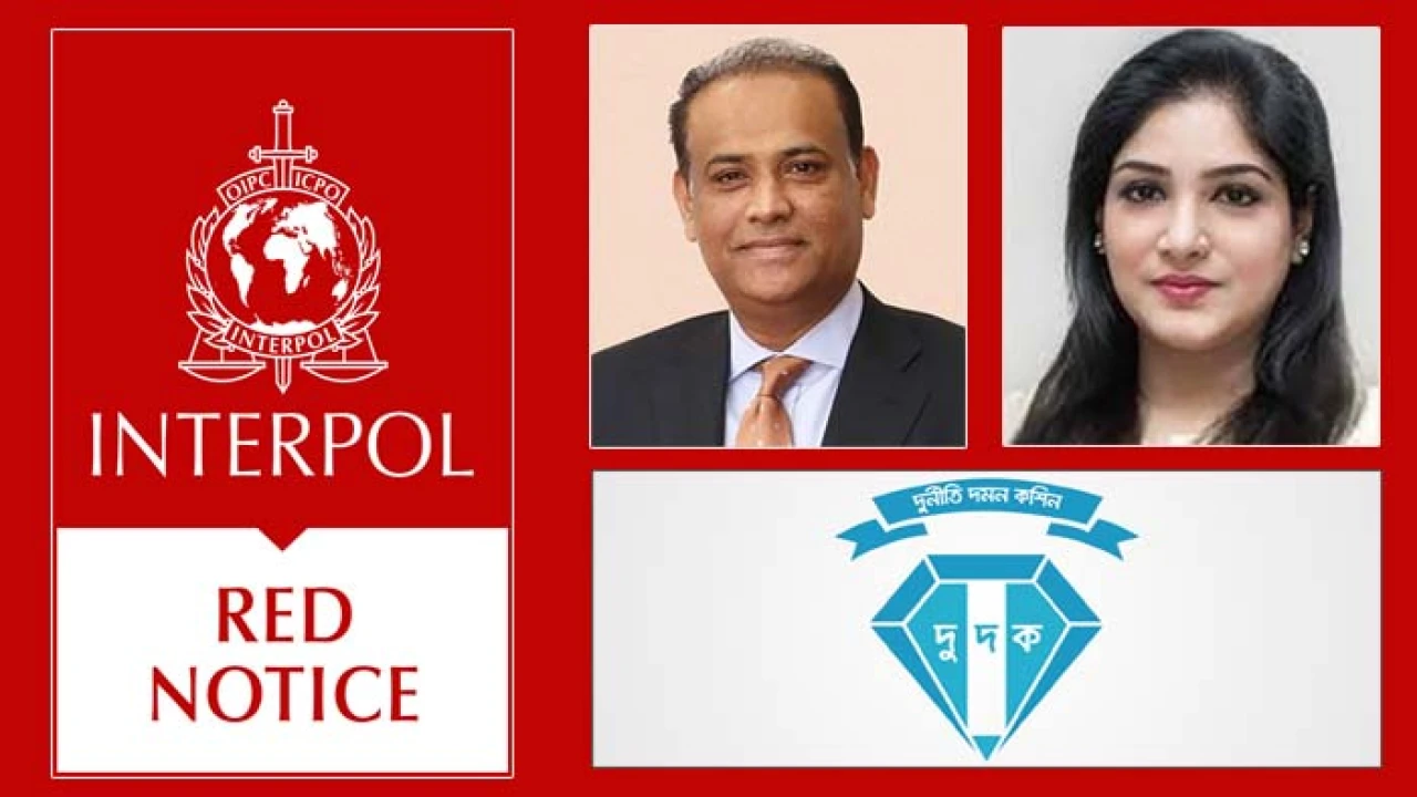 সাবেক ভূমিমন্ত্রী সাইফুজ্জামান ও তার স্ত্রীর বিরুদ্ধে ইন্টারপোলে ‘রেড নোটিশ’ জারির আবেদন