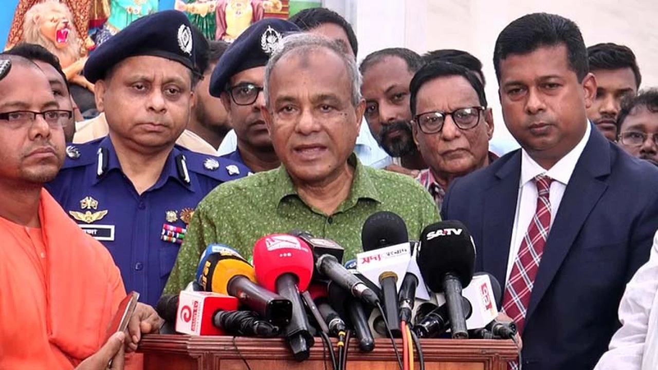 এবারের পূজায় নিরাপত্তার কোনো ঝুঁকি নেই: স্বরাষ্ট্র উপদেষ্টা