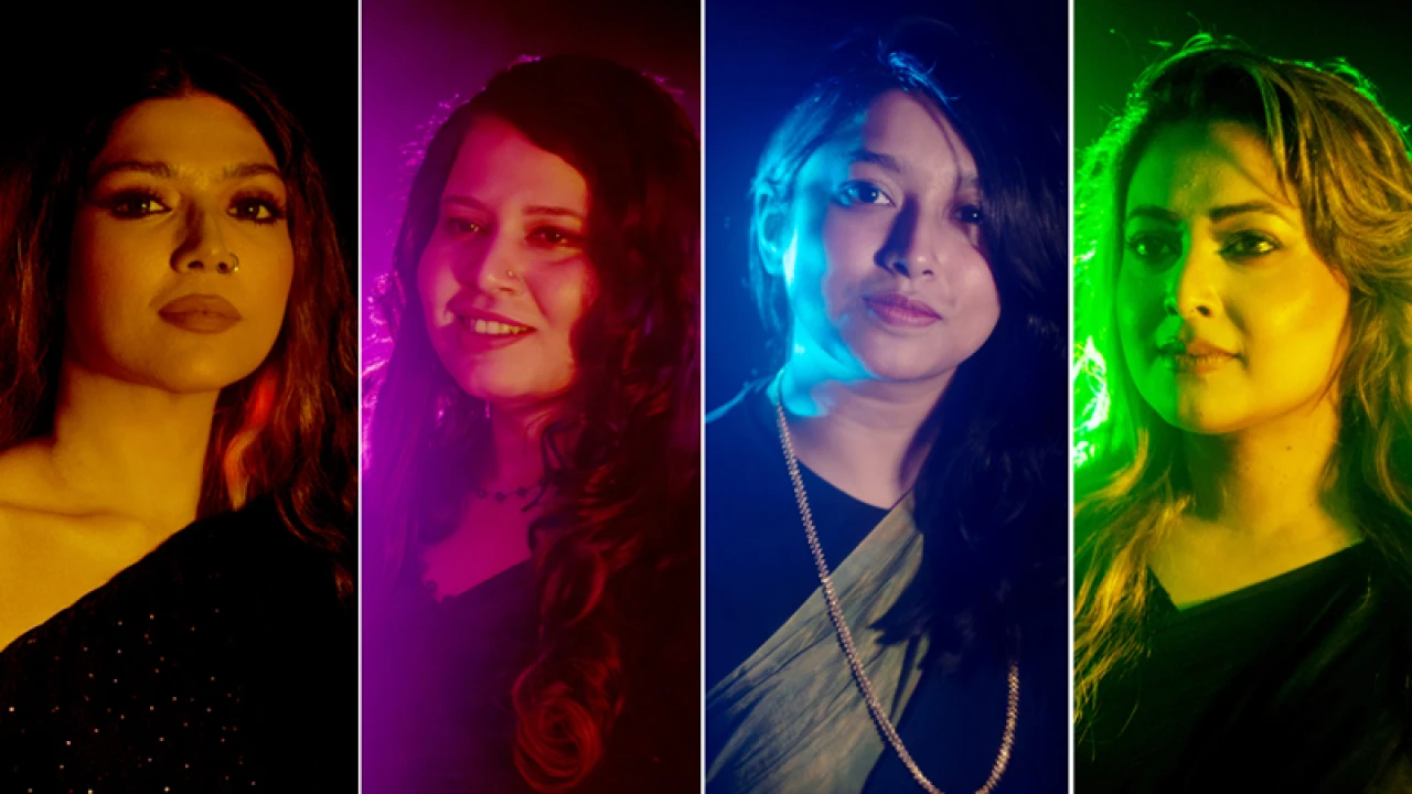 এক নির্ঝরের গানে চার শিল্পী