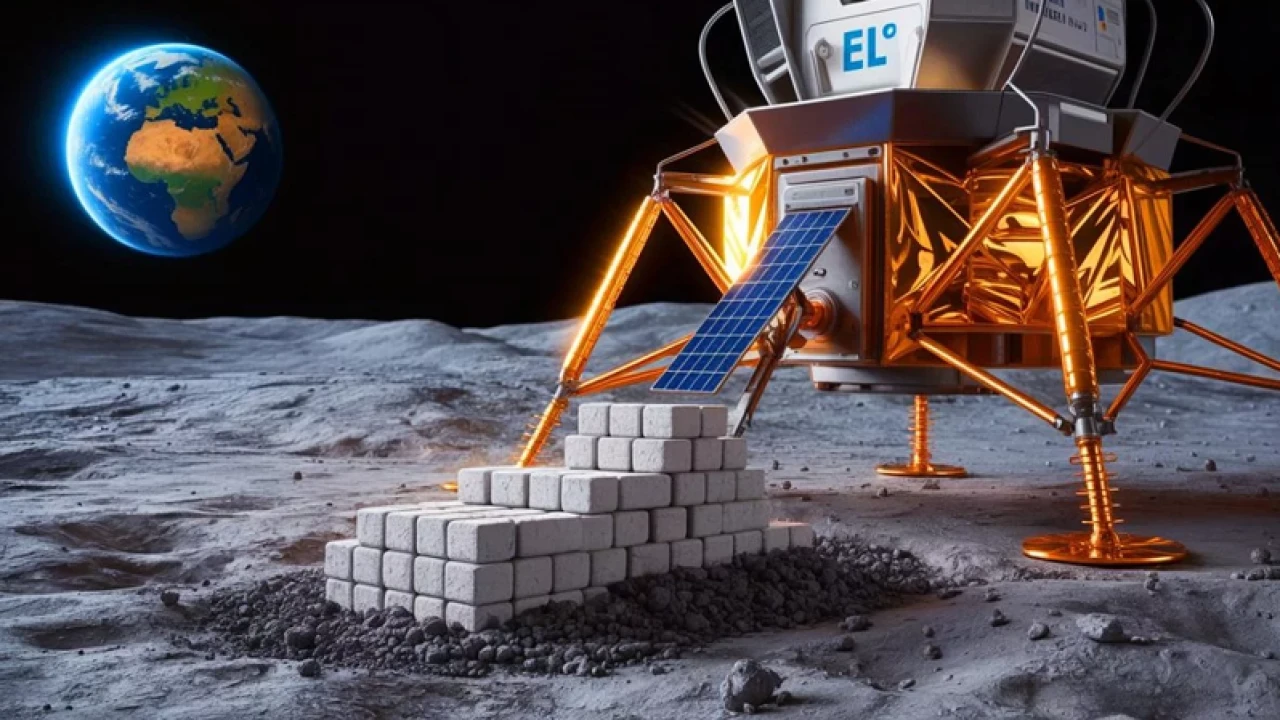 চাঁদের মাটি দিয়ে ইট তৈরি করবে চীন