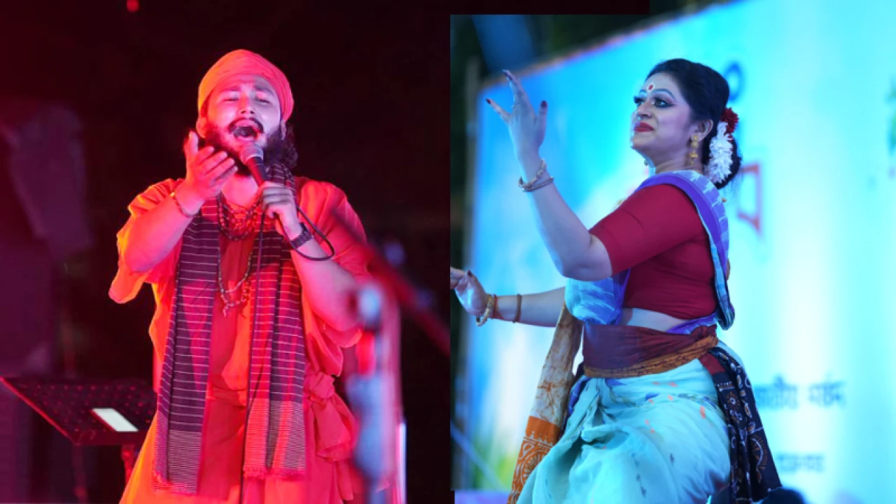 বকুলতলায় বর্ণিল আয়োজনে শরৎ উৎসব উদযাপন