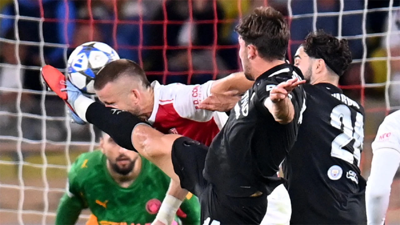 শেষ মুহূর্তের পেনাল্টিতে ম্যানসিটির সঙ্গে মোনাকোর নাটকীয় ড্র