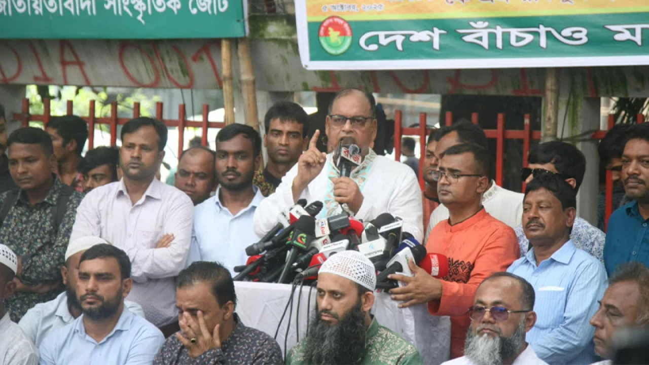 নির্বাচিত সরকার প্রতিষ্ঠার পথে বাধাদানকারী দেশের শত্রু: দুদু