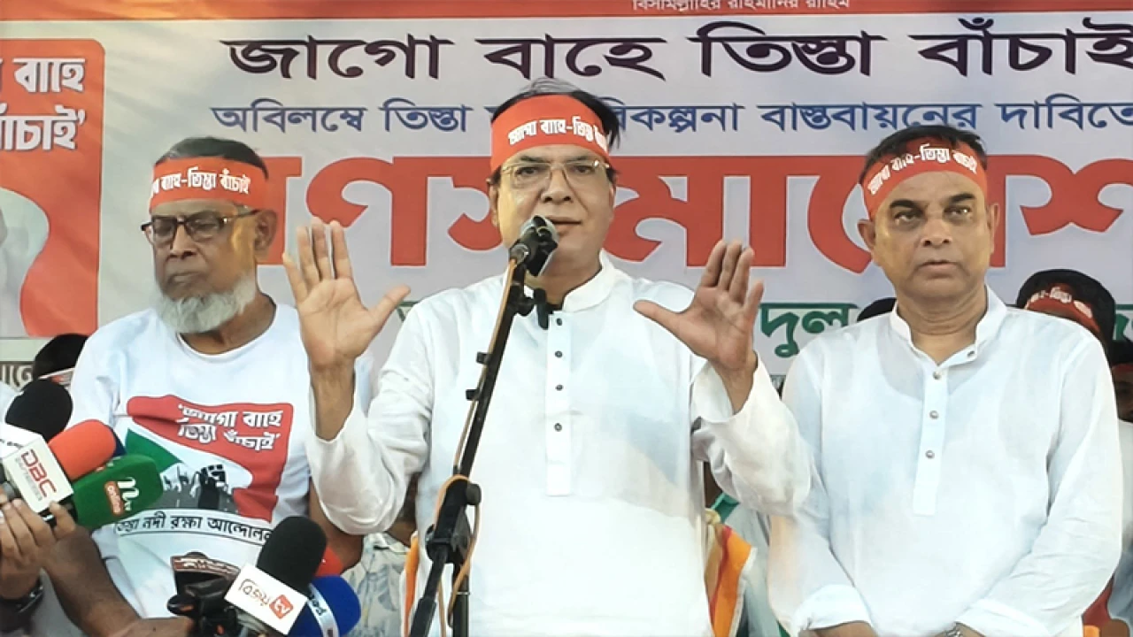 রংপুরকে অচল করে দেওয়ার হুঁশিয়ারি দুলুর