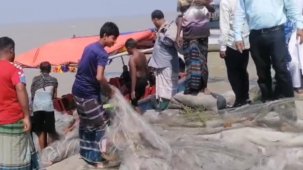 ১ লক্ষ মিটার কারেন্ট জালসহ ১ মণ ইলিশ জব্দ
