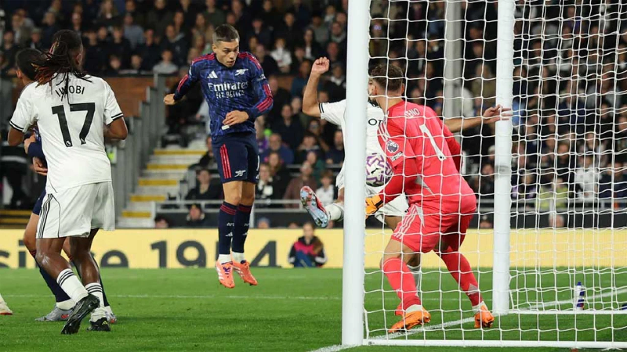 ত্রোসারের একমাত্র গোলে ফুলহ্যামকে হারিয়ে শীর্ষে আর্সেনাল