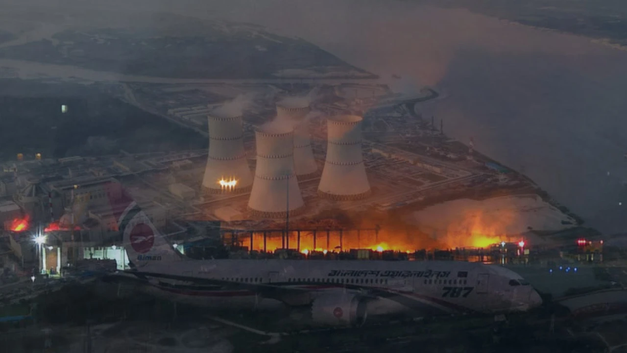 পুড়ে ছাই রূপপুর পারমাণবিক বিদ্যুৎকেন্দ্রের সরঞ্জাম