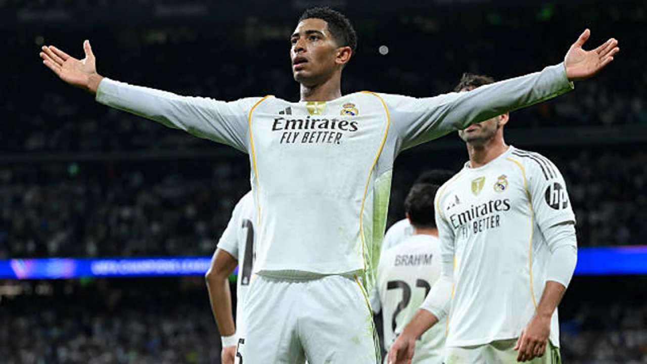 বেলিংহামের গোলে জুভেন্টাসকে হারিয়ে রিয়ালের তিনে তিন