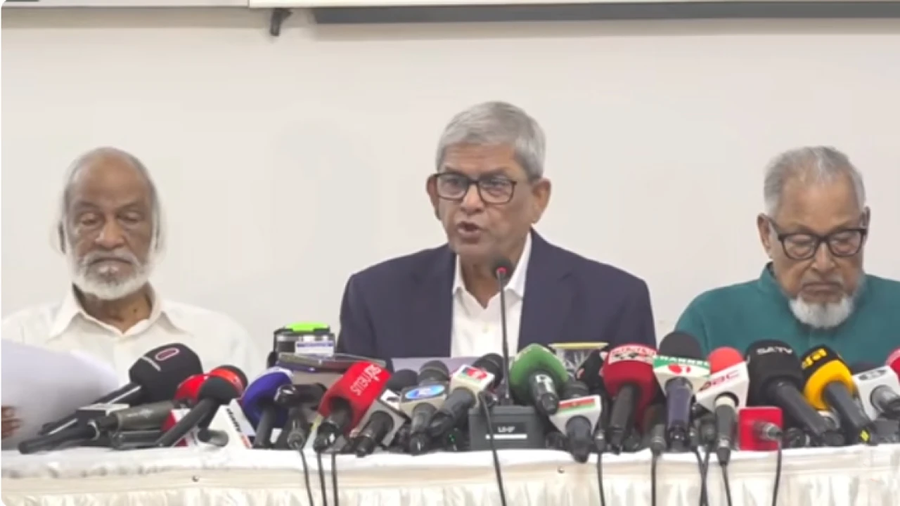 নির্বাচনের দিন ছাড়া গণভোটের সিদ্ধান্ত মানবে না বিএনপি: মির্জা ফখরুল