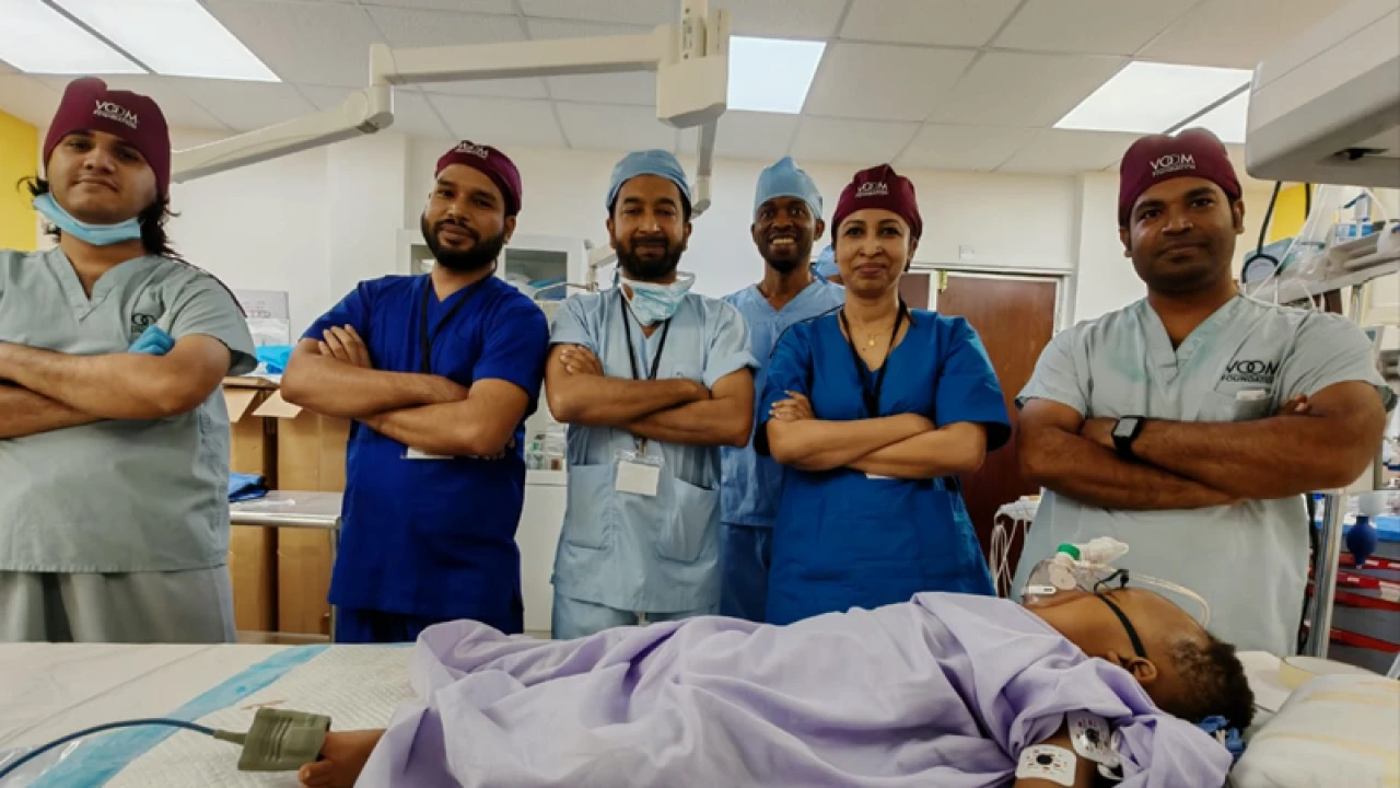 নাইজেরিয়ায় ১১ শিশুর কার্ডিয়াক ক্যাথ সম্পন্ন করল বাংলাদেশি চিকিৎসকরা