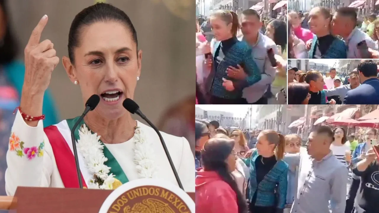 মেক্সিকোর প্রেসিডেন্টের শরীরে হাত, চুমুর চেষ্টা (ভিডিও)