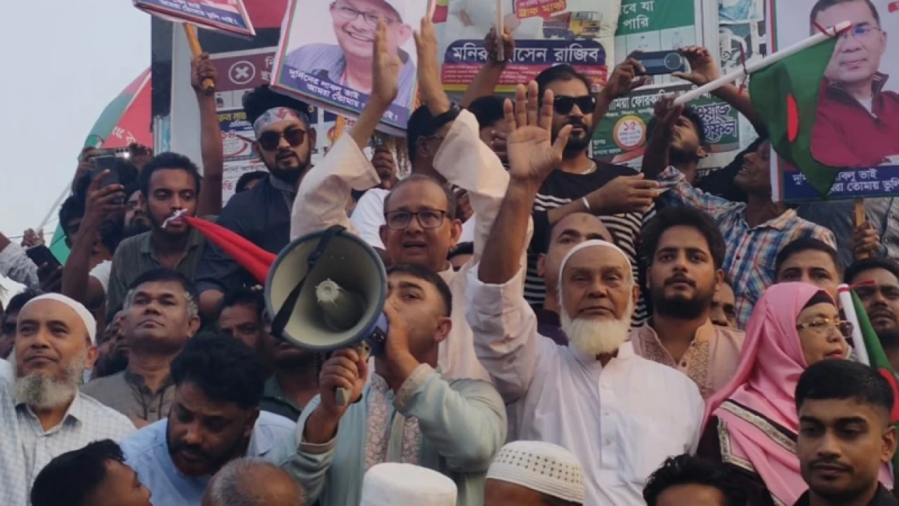 শিবচরে লাভলু সিদ্দিকীর নেতৃত্বে র‌্যালি-সমাবেশ