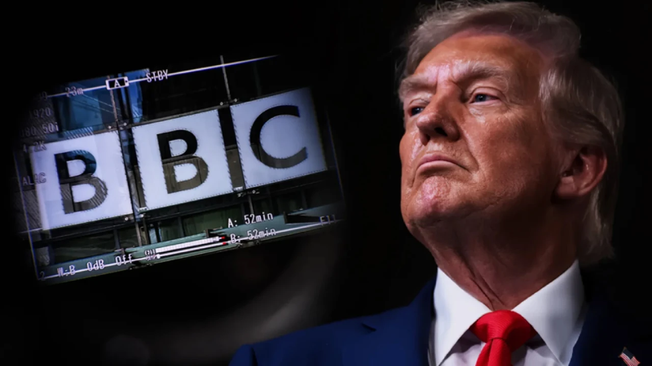 বিবিসির বিরুদ্ধে ট্রাম্প আইনি পদক্ষেপ নেবেনই