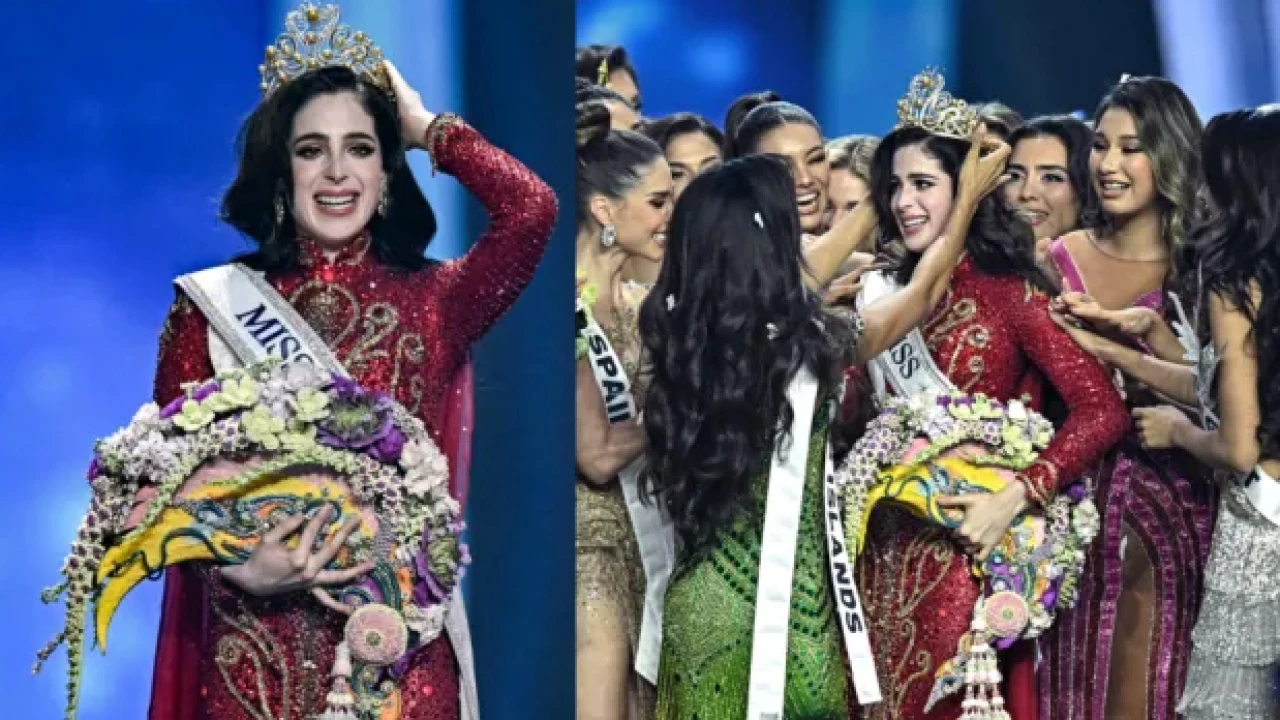 মেক্সিকোর ফাতিমা বশের মাথায় মিস ইউনিভার্সের মুকুট