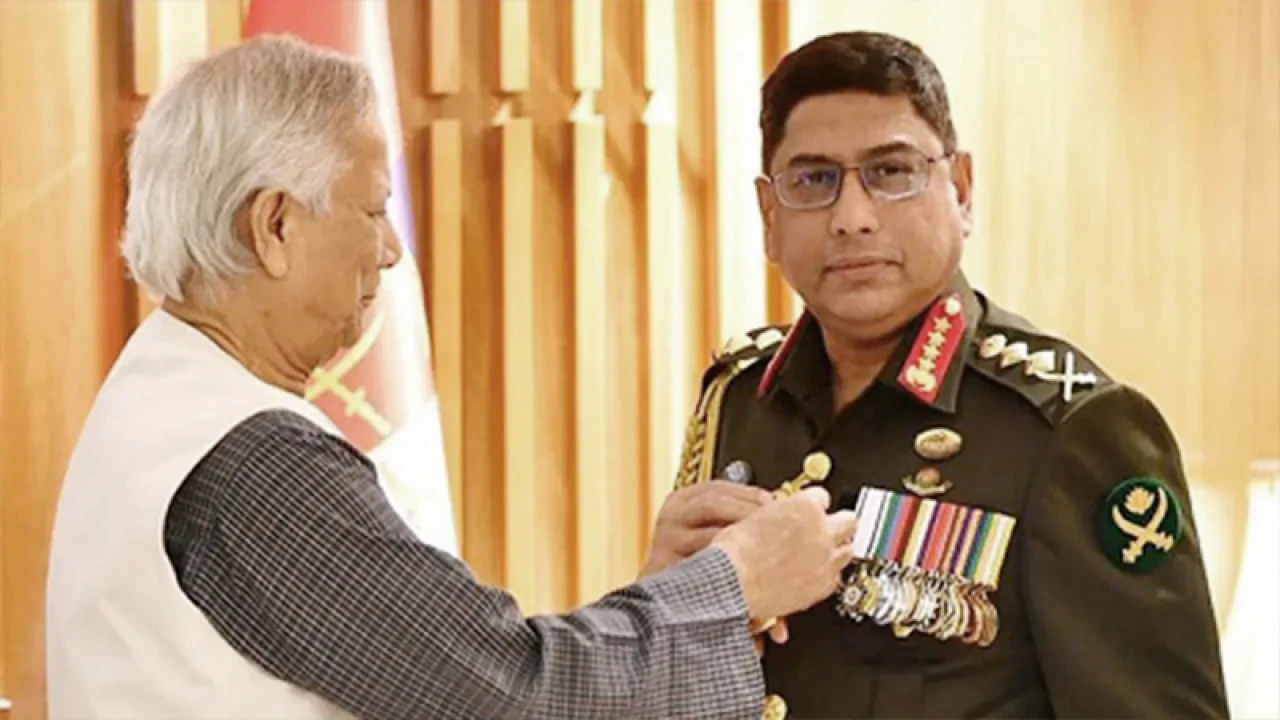 ‌‍ ‘সেনাবাহিনী পদক’পেলেন সেনাপ্রধান  