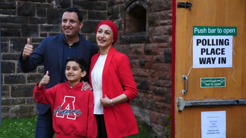 ছবিতে যুক্তরাজ্যের নির্বাচন